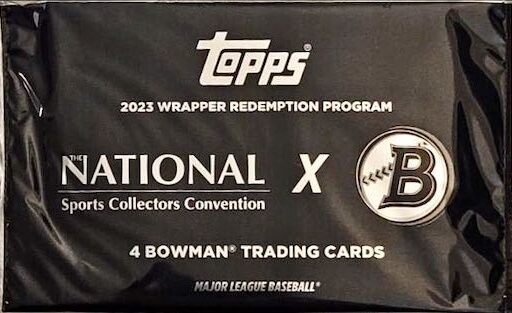 2023 Bowman Chrome NSCC Wrapper Redemption Baseball Hobby Box