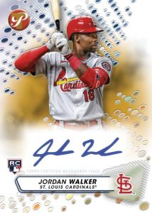Autograph Card –Gold Pristine Refractor, Jordan Walker