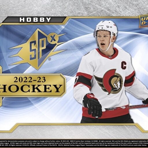 2022-23 Upper Deck SPx Hockey Hobby Box