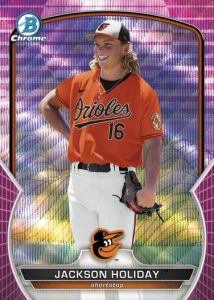 Chrome Prospects – Fuchsia Pink Vapor Refractor, Jackson Holiday