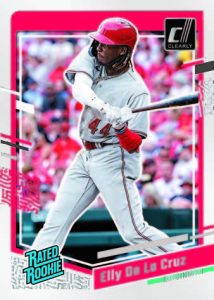 CLEARLY DONRUSS RATED ROOKIES, Elly De La Cruz