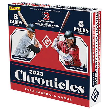 2023 Panini Chronicles Baseball Hobby Box