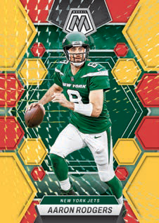 BASE RED & YELLOW, Aaron Rodgers