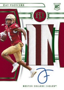 COLLEGE MATERIALS SIGNATURES TEAM SLOGAN, Zay Flowers