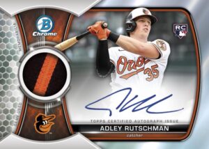 Adley Rutschman Relic Autograph - 2023 Bowman Chrome Baseball