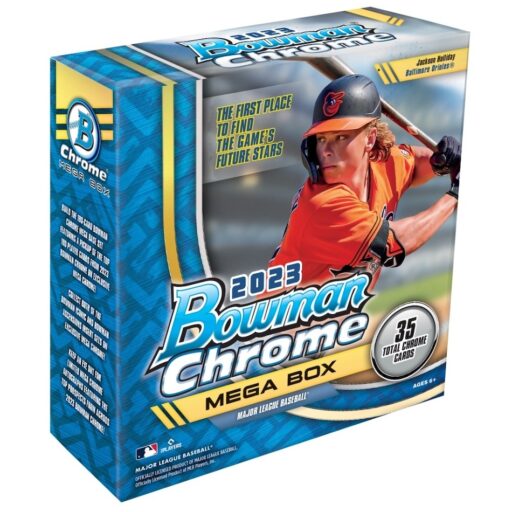 2023 Bowman Chrome Mega Box Baseball Box Card – 2023 Bowman Chrome Baseball Mega Box