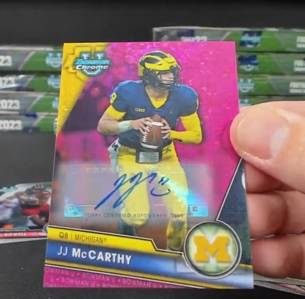 2023 Bowman Chrome University Football 3