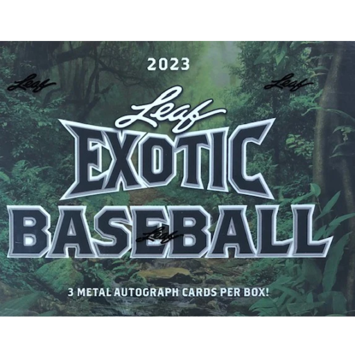 2023 Leaf Exotic Baseball Hobby Box