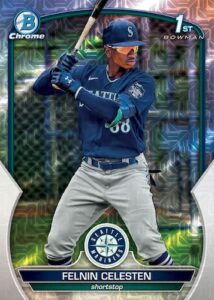 Felnin Celesten Mojo - 2023 Bowman Chrome Baseball Mega Box