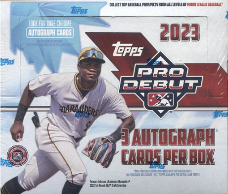 2023 Topps Pro Debut Baseball Jumbo Box