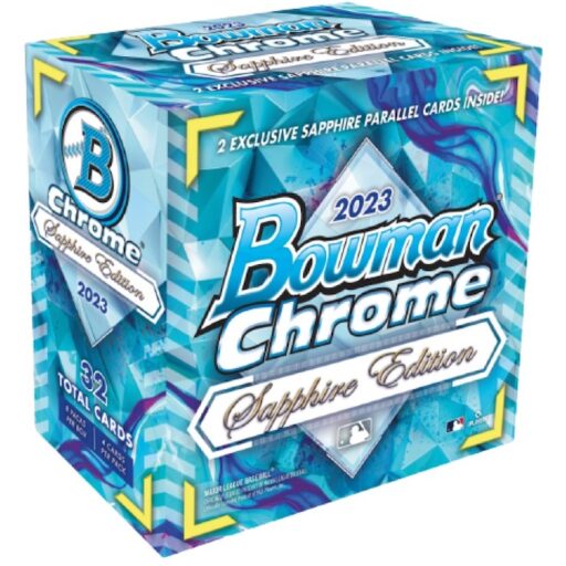 2023 Bowman Chrome Sapphire Edition Baseball Hobby Box