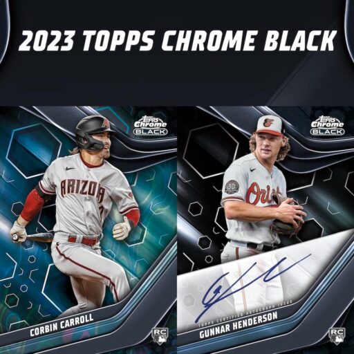 2023 Topps Chrome Black Baseball Hobby Box