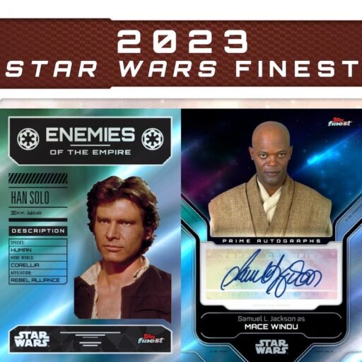 2023 Topps Finest Star Wars Hobby Box