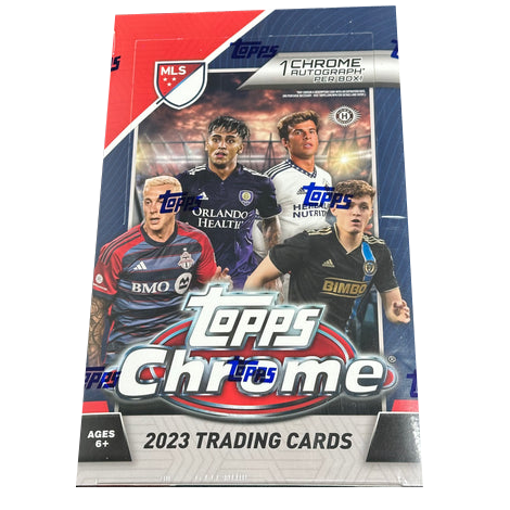 2023 Topps Chrome Major League Soccer Hobby Box