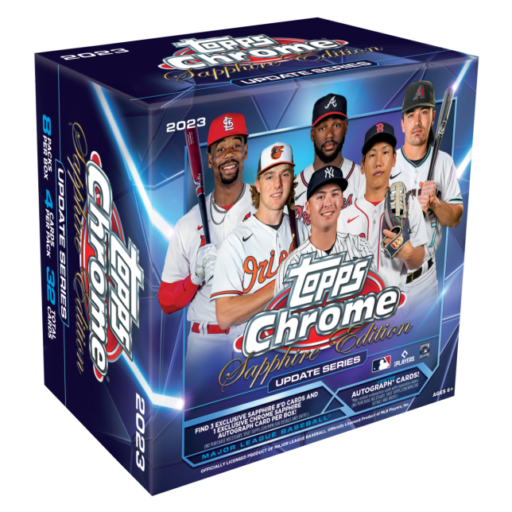 2023 Topps Chrome Update Sapphire Edition Baseball Hobby Box