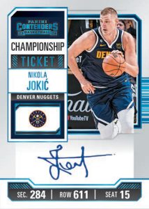 VETERAN CHAMPIONSHIP TICKET, Nikola Jokic