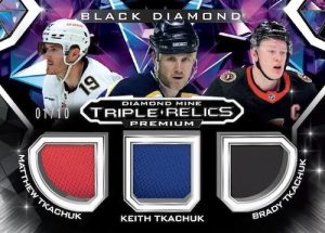 DIAMOND MINE TRIPLE RELICS Premium Parallel, Tkachuk Brothers