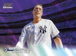 Base Card –Chrome Purple Refractor, Aaron Judge