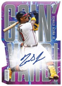 GoinYard –Autograph, Ronald Acuna Jr