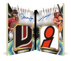 Inception Autograph Jumbo Dual Relic Book Card
