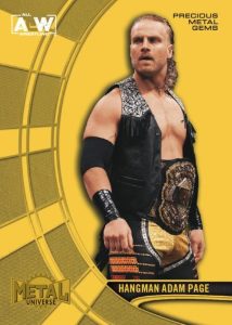BASE SET Gold PMG Parallel, Hangman Adam Page