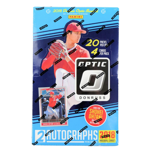2018 Panini Donruss Optic Baseball Hobby Box