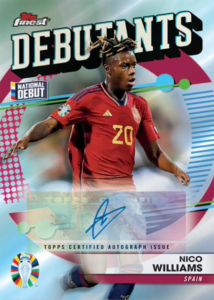 Finest Debutant Autograph, Nico Williams