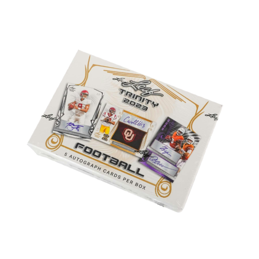 2023 Leaf Trinity Football Hobby Box