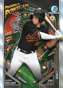 Jackson Holliday Prospect Power-Up - 2024 Bowman Baseball