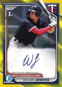 Walekr Jenkins - 2024 Bowman Baseball