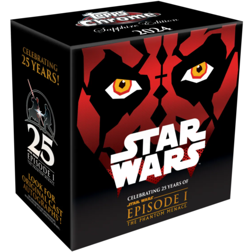 2024 Topps Star Wars Chrome Sapphire Edition Hobby Box