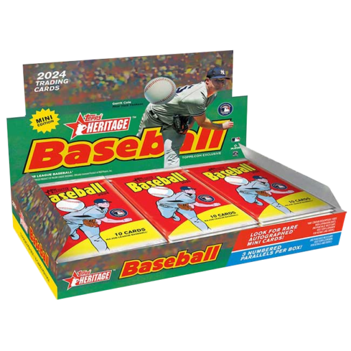 2024 Topps Heritage Mini Baseball Hobby Box