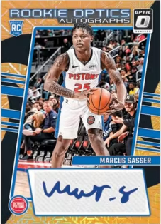 ROOKIE OPTICS AUTOGRAPH CHOICE BLACK GOLD, Marcus Sasser
