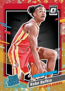 BASE RATED ROOKIES FAST BREAK RED & YELLOW, Kobe Bufkin