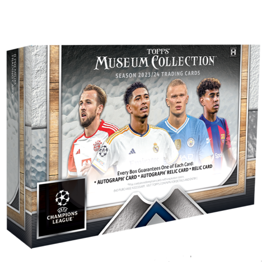 2023-24 Topps Museum Collection UEFA Champions League Soccer Hobby Box