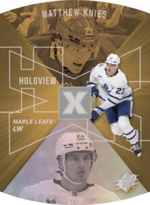 1997-98 SPX HOLOVIEW RETROS Gold Parallel, Matthew Knies