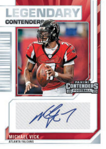 LEGENDARY CONTENDERS AUTOGRAPHS, Michael Vick