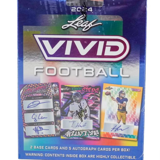 2024 Leaf Vivid Football Hobby Box
