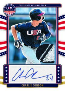 COLLEGIATE NATIONAL TEAM SIGNATURES MATERIALS BRAND LOGO, Charlie Condon