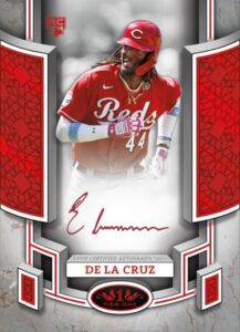 Break Out Autographs – Red Parallel, Elly De La Cruz