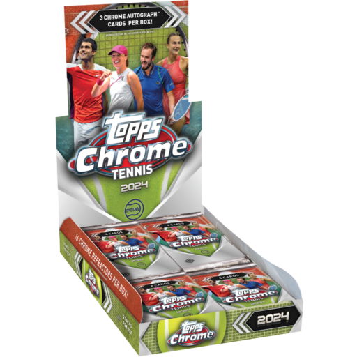 2024 Topps Chrome Tennis Hobby Box