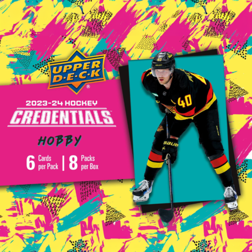 2023-24 Upper Deck Credentials Hockey Hobby Box