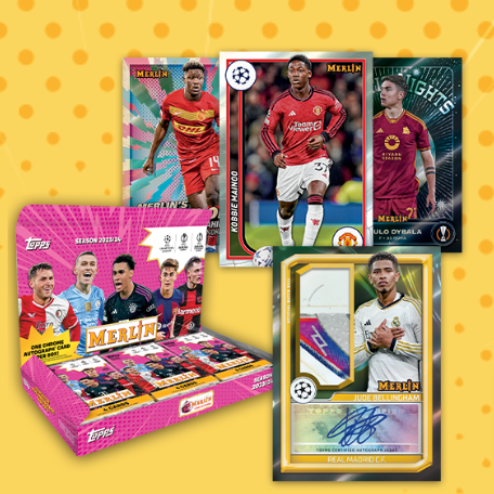 2023-24 Topps UCC Merlin Chrome Soccer Hobby Box