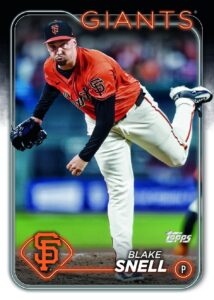 2024 Topps Update Series Baseball Blake Snell Card – 2024 Topps Update Series Jumbo Baseball