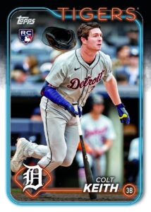 2024 Topps Update Series Baseball Colt Keith Rookie Card – 2024 Topps Update Series Jumbo Baseball
