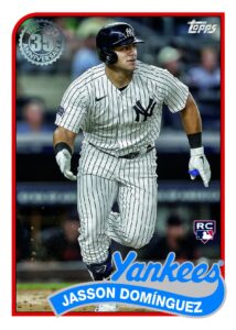 2024 Topps Update Series Baseball Jasson Dominguez 1989 Card – 2024 Topps Update Series Jumbo Baseball
