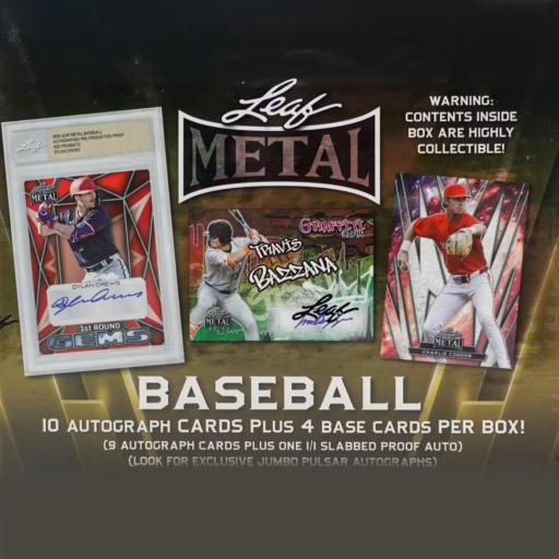 2024 Leaf Metal Baseball Jumbo Box