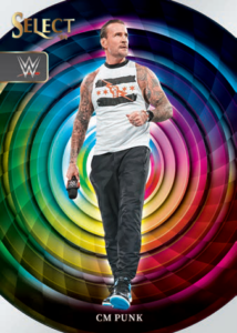 2024 Panini WWE Select CM Punk Color Wheel Card – 2024 Panini Select WWE