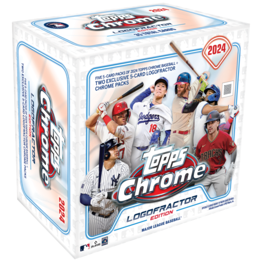 2024 Topps Chrome Logofractor Edition Baseball Hobby Box