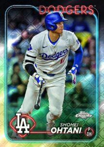2024 Topps Chrome Logofractor Edition Baseball Shohei Ohtani Base Card – 2024 Topps Chrome Baseball Logofractor Edition